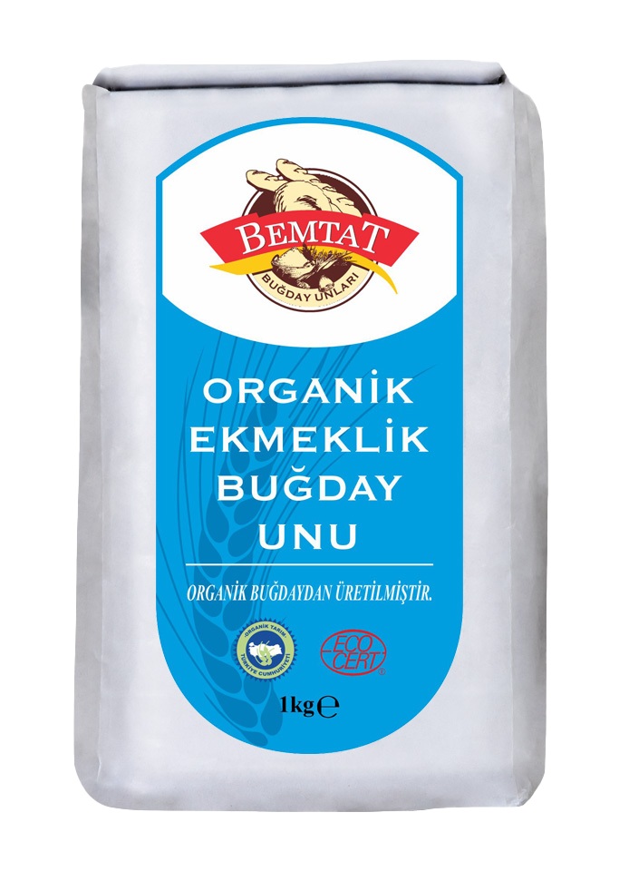 Organik Ekmeklik Buğday Unu   1 Kg.